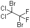 structure of CAS# 558-57-6, 1,2-二溴-1,1-二氯-2,2-二氟乙烷