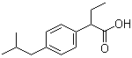 CAS # 55837-18-8, Butibufen, 2-(4-Isobutylphenyl)butyric acid, DF 1903Y, alpha-Ethyl-4-(2-methylpropyl)benzeneacetic acid