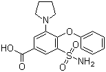 structure of CAS# 55837-27-9, Piretanide
