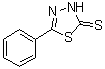 structure of CAS# 5585-19-3, 5-苯基-1,3,4-噻二唑-2(3H)-硫酮