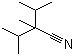 structure of CAS# 55897-64-8, 2-Isopropyl-2,3-dimethyl-butyronitrile