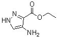 structure of CAS# 55904-61-5, 4-氨基-1H-吡唑-3-羧酸乙酯