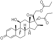 structure of CAS# 5593-20-4, Betamethasone 17,21-dipropionate