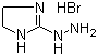 structure of CAS# 55959-84-7, 4,5-二氢-2-肼基-1H-咪唑氢溴酸盐