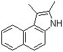 structure of CAS# 55970-05-3, 2,3-Dimethyl-1H-benzo[e]indole