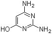 CAS # 56-06-4, 2,4-Diamino-6-hydroxypyrimidine, 2,6-Diamino-4-pyrimidinol, 2,6-Diamino-4-pyrimidinone