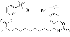structure of CAS# 56-94-0, 地美溴铵