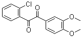 structure of CAS# 56159-70-7, 3,4-Dimethoxy-2'-chlorobenzil