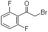 structure of CAS# 56159-89-8, 2',6'-Difluorophenacyl bromide