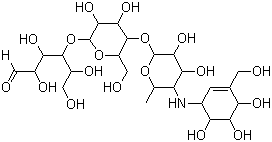 structure of CAS# 56180-94-0, Acarbose