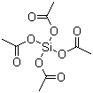 structure of CAS# 562-90-3, Silicon tetraacetate