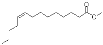structure of CAS# 56219-06-8, 肉豆蔻脑酸甲酯