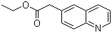 structure of CAS# 5622-38-8, 6-喹啉乙酸乙酯