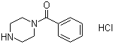 structure of CAS# 56227-55-5, N-Benzoylpiperazine hydrochloride