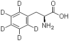 CAS 登录号：56253-90-8, L-苯基-D5-丙氨酸