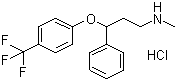 structure of CAS# 56296-78-7, Fluoxetine hydrochloride