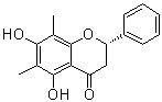 CAS # 56297-79-1, Desmethoxymatteucinol, (-)-Demethoxymatteucinol, (2S)-5,7-Dihydroxy-6,8-dimethylflavanone, 2S-Demethoxymatteucinol, 6,8-Dimethylpinocembrin, Demethoxymatteucinol