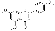 structure of CAS# 5631-70-9, 三-O-甲基芹黄素