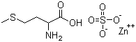 structure of CAS# 56329-42-1, Zinc methionine sulfate