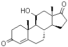 CAS # 564-32-9, 11-Hydroxy-4-androstene-3,17-dione, delta4-Androstene-11-ol-3,17-dione