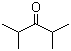 structure of CAS# 565-80-0, 2,4-Dimethyl-3-pentanone
