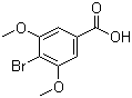 structure of CAS# 56518-42-4, 4-溴-3,5-二甲氧基苯甲酸
