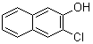 structure of CAS# 56541-64-1, 3-Chloro-2-naphthalenol