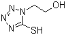 structure of CAS# 56610-81-2, 1-羟乙基-5-巯基-1H-四氮唑