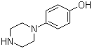 structure of CAS# 56621-48-8, 1-(4-Hydroxyphenyl)piperazine