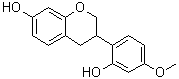 structure of CAS# 56701-24-7, (±)-Vestitol