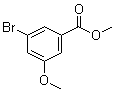 structure of CAS# 56709-70-7, 3-溴-5-甲氧基苯甲酸甲酯