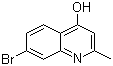 structure of CAS# 56716-92-8, 7-溴-2-甲基-4-喹啉醇