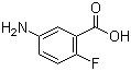structure of CAS# 56741-33-4, 5-Amino-2-fluorobenzoic acid