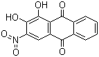 CAS 登录号：568-93-4, 媒介橙 14, 1,2-二羟基-3-硝基蒽醌