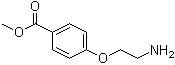structure of CAS# 56850-93-2, 4-(2-Aminoethoxy)benzoic acid methyl ester