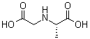 structure of CAS# 56857-47-7, N-(羧甲基)-L-丙氨酸