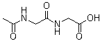 structure of CAS# 5687-48-9, N-Acetylglycylglycine