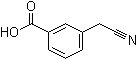 structure of CAS# 5689-33-8, 3-羧基苯乙腈