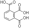 structure of CAS# 569-51-7, 1,2,3-苯三甲酸