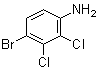 structure of CAS# 56978-48-4, 4-溴-2,3-二氯苯胺