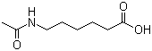 structure of CAS# 57-08-9, 6-Acetamidohexanoic acid