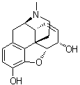 structure of CAS# 57-27-2, 吗啡