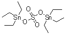 structure of CAS# 57-52-3, Triethyltin sulfate