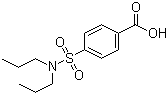 CAS # 57-66-9, Probenecid, 4-[(Dipropylamino)sulfonyl]benzoic acid