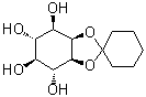 CAS 登录号：57029-87-5, 2,3-O-环己基亚基-D-myo-肌醇