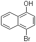 structure of CAS# 571-57-3, 4-溴-1-萘酚