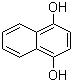 structure of CAS# 571-60-8, 1,4-二羟基萘