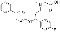 CAS # 571147-18-7, ALX 5407, N-[(3R)-3-([1,1'-Biphenyl]-4-yloxy)-3-(4-fluorophenyl)propyl]-N-methylglycine