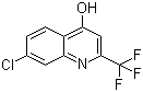 structure of CAS# 57124-20-6, 7-Chloro-2-(trifluoromethyl)quinolin-4-ol