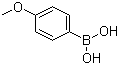 structure of CAS# 5720-07-0, 4-Methoxyphenylboronic acid